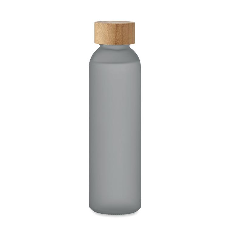 Sticlă mată 500 ml ABE Gri transparent