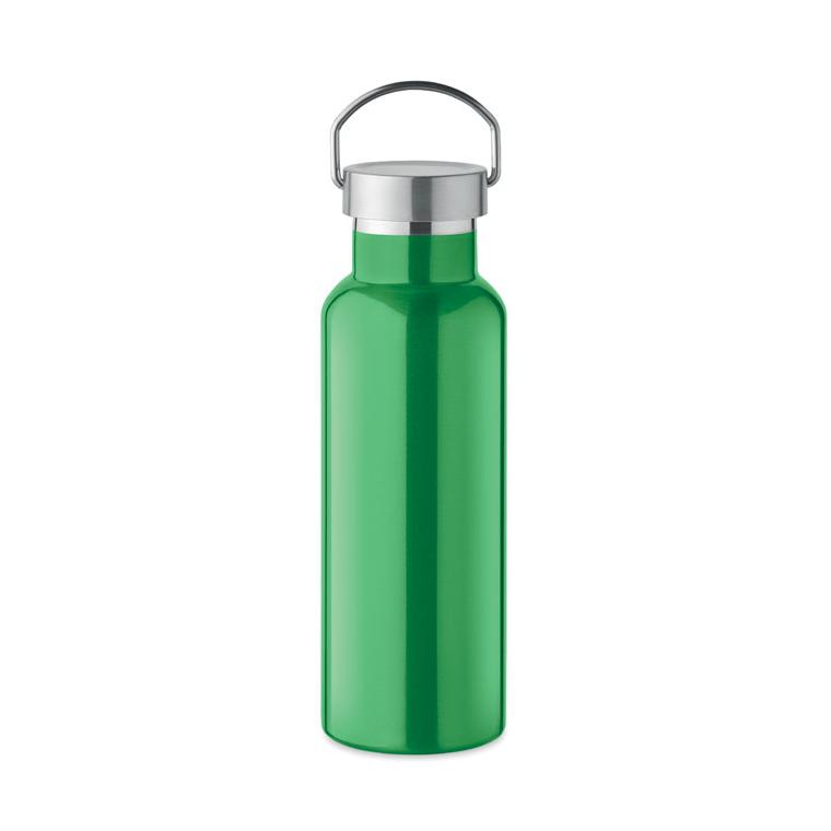 Sticlă cu perete dublu 500 ml FLORENCE Verde