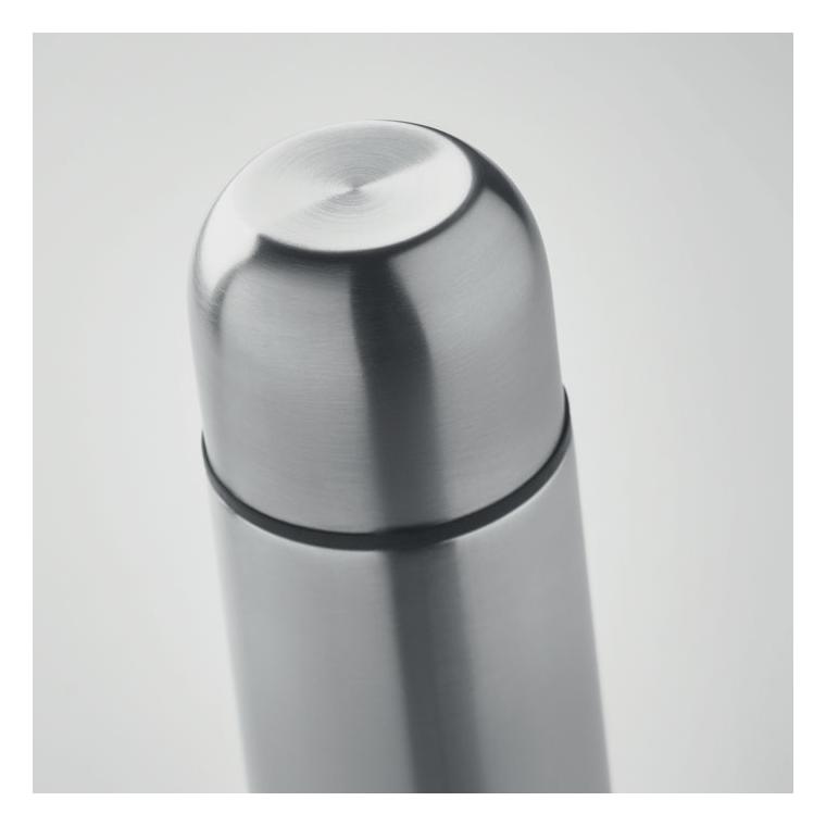 Sticlă cu perete dublu 500 ml MAHUA Argintiu mat