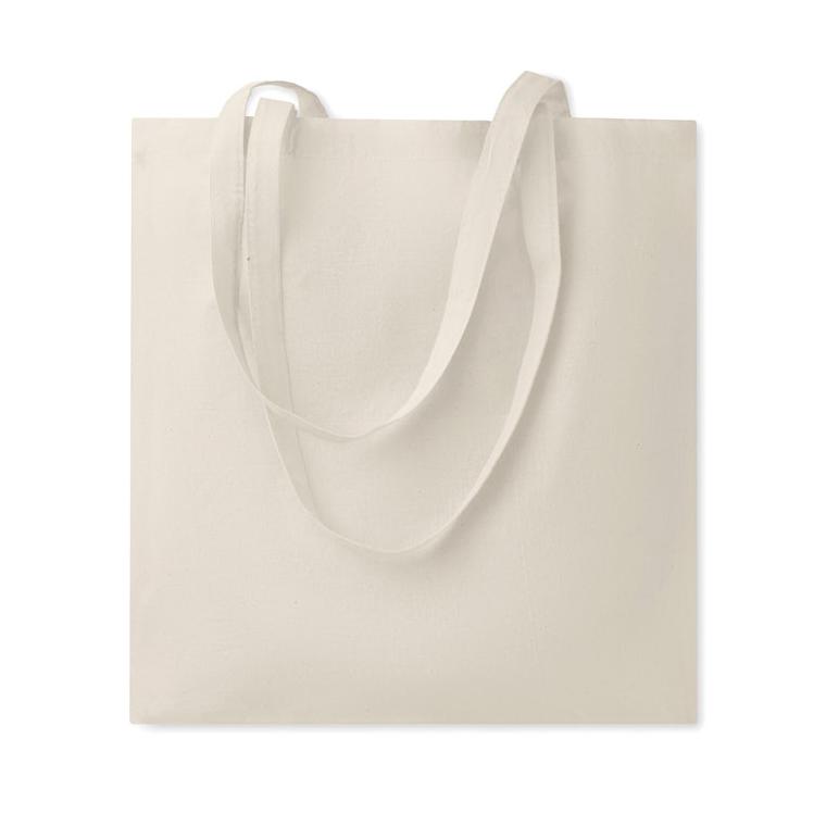 Sacoșă din bumbac organic EU TURA Bej