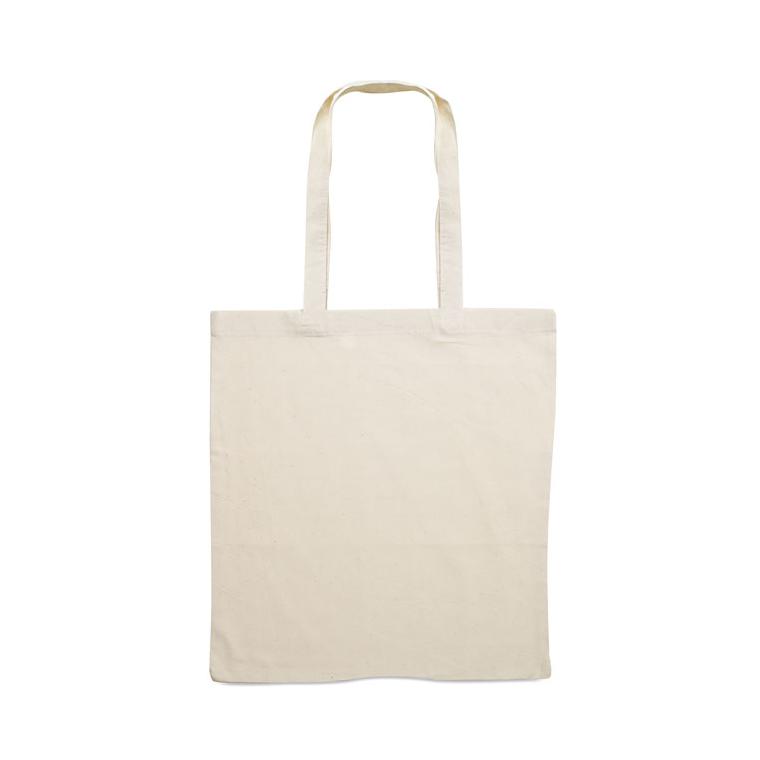 Sacoșă din bumbac organic EU TURA Bej