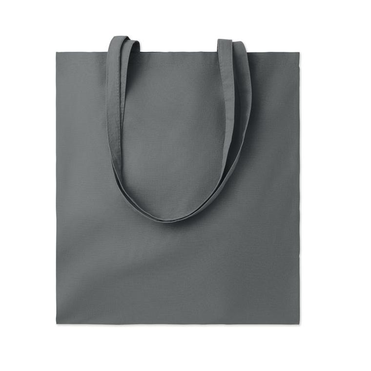 Sacoșă din bumbac organic EU TURA COLOUR Gri închis