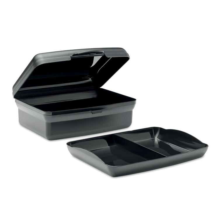 Cutie de prânz din PP reciclat CARMANY Negru