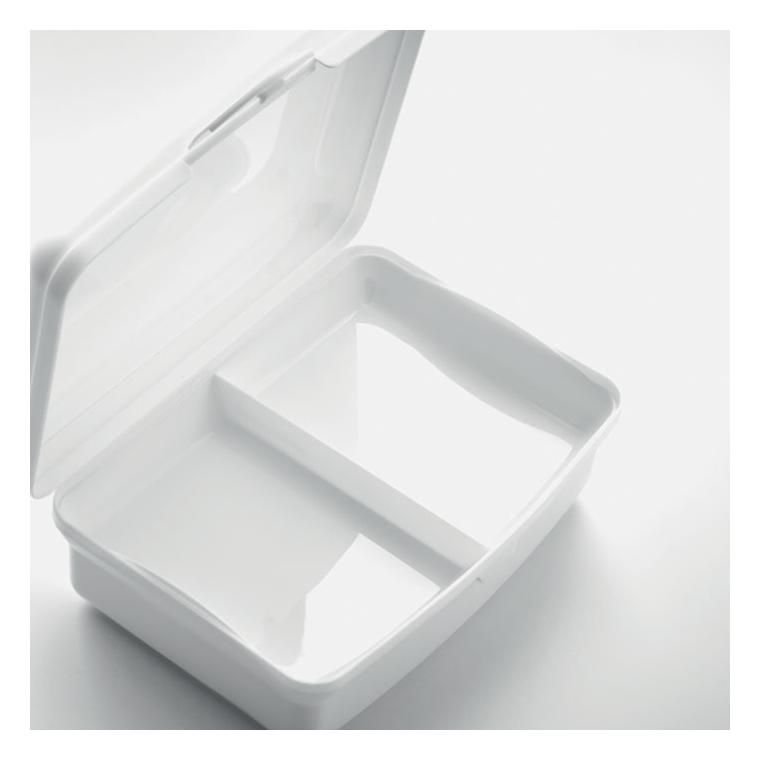 Cutie de prânz din PP reciclat CARMANY Alb