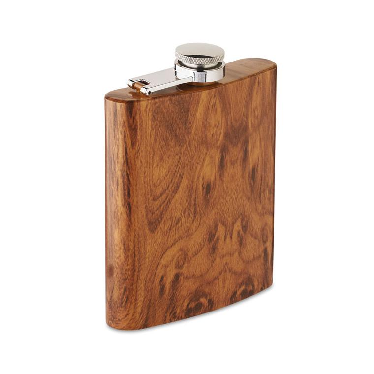 Sticlă subțire de buzunar 190 m NAMIB FLASK Maro