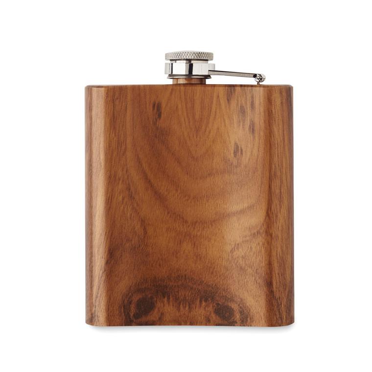 Sticlă subțire de buzunar 190 m NAMIB FLASK Maro