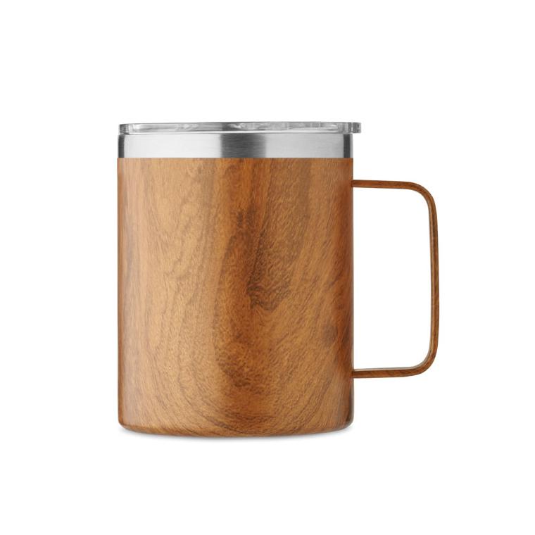 Pahar cu perete dublu 300 ml NAMIB MUG Maro