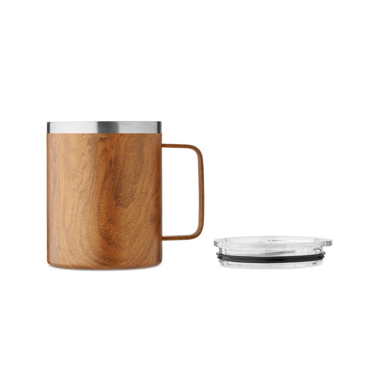 Pahar cu perete dublu 300 ml NAMIB MUG Maro