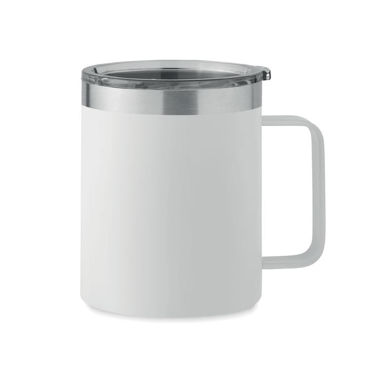 Cană cu perete dublu 300 ml INARI Alb