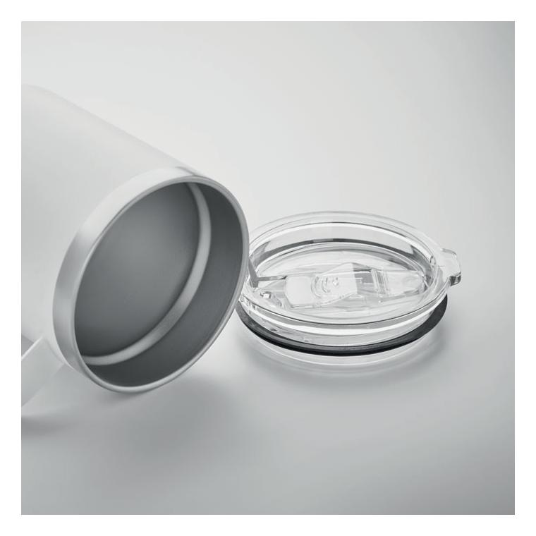 Cană cu perete dublu 300 ml INARI Alb