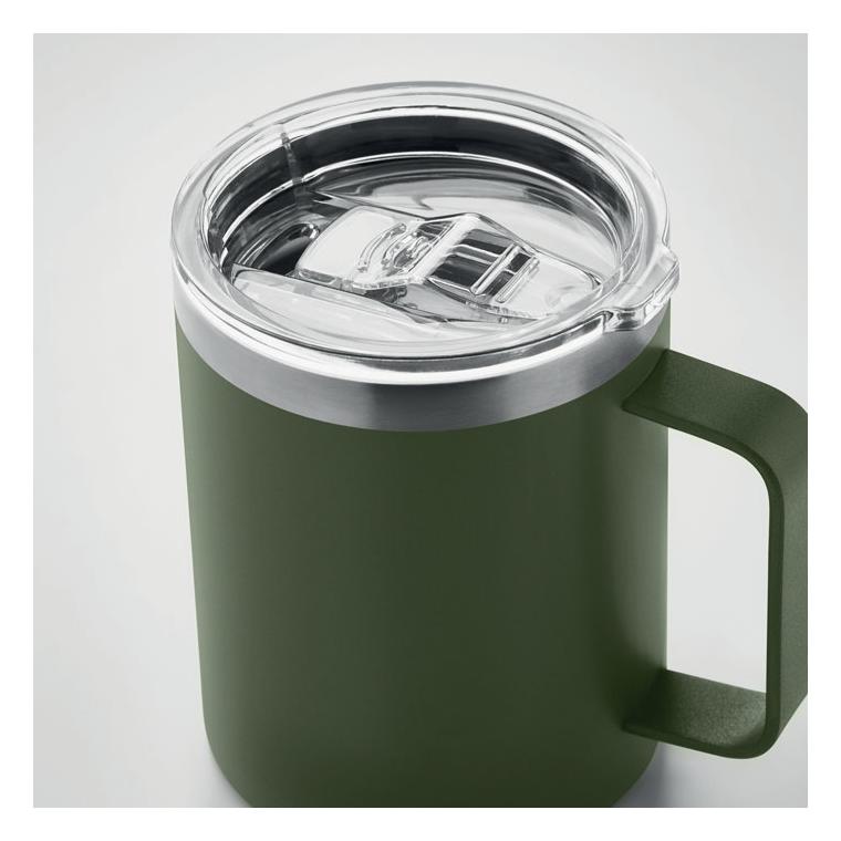 Cană cu perete dublu 300 ml INARI Verde Inchis