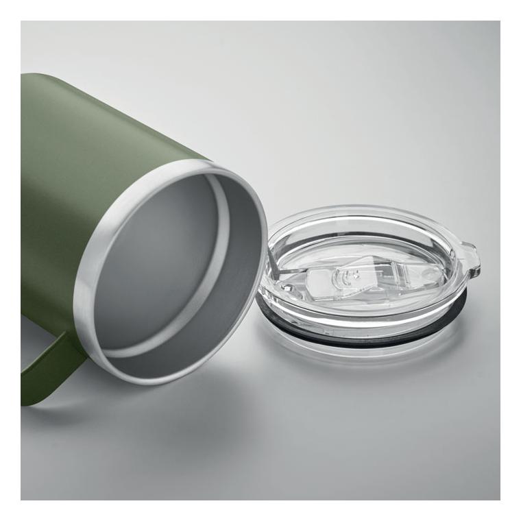 Cană cu perete dublu 300 ml INARI Verde Inchis