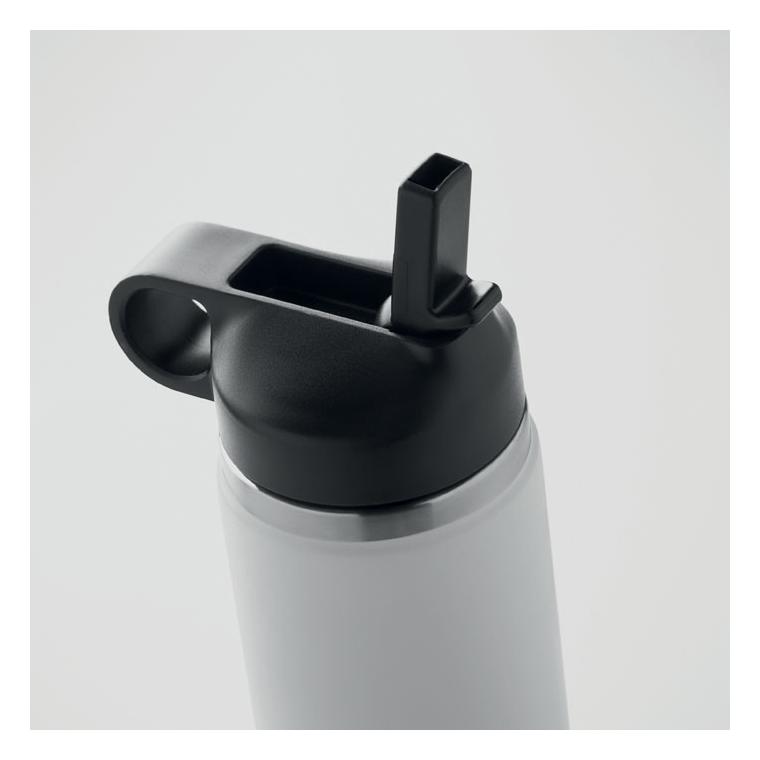 Sticlă cu perete dublu 500 ml IVALO Alb