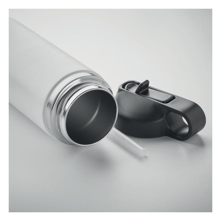 Sticlă cu perete dublu 500 ml IVALO Alb