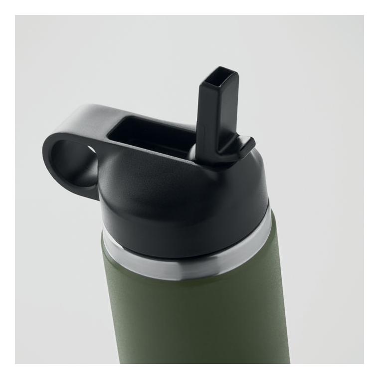 Sticlă cu perete dublu 500 ml IVALO Verde Inchis