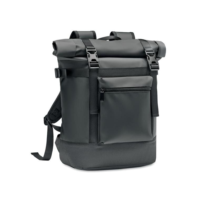 Rucsac rolltop tarpaulin 50C JAYA BAG Negru