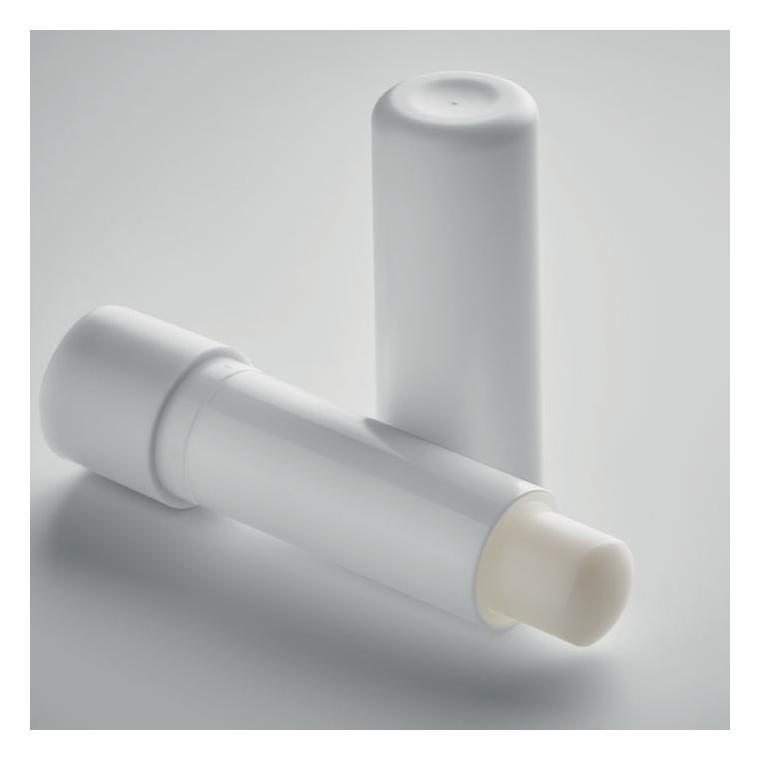 Balsam de buze vegan în ABS reciclat VEGAN GLOSS Alb