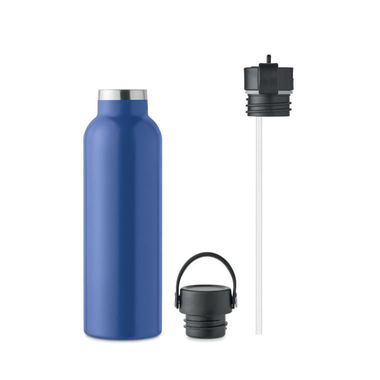 Sticlă cu perete dublu 700 ml BOALI Albastru