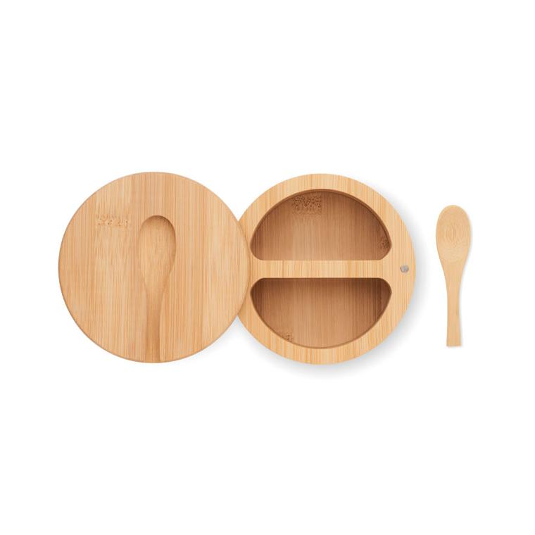 Cutie din bambus pentru sare și piper S&P Natur