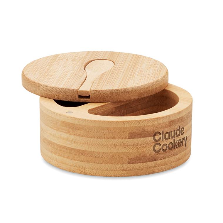 Cutie din bambus pentru sare și piper S&P Natur