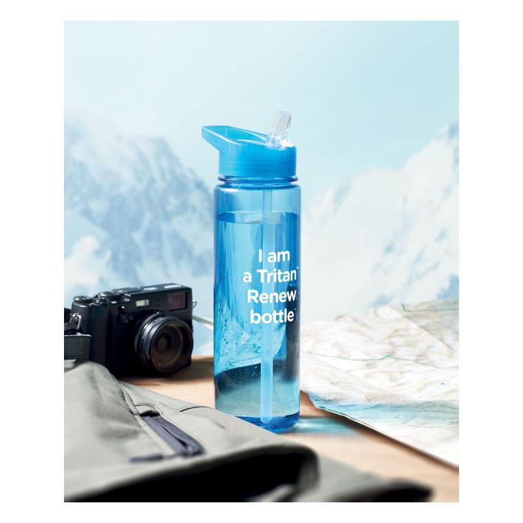 Sticlă Tritan Renew™ 650 ml BAY Albastru transparent