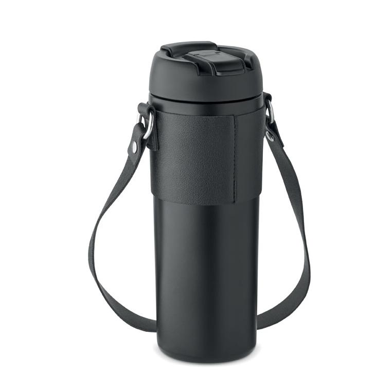 Pahar cu perete dublu 700 ml AIRA Negru