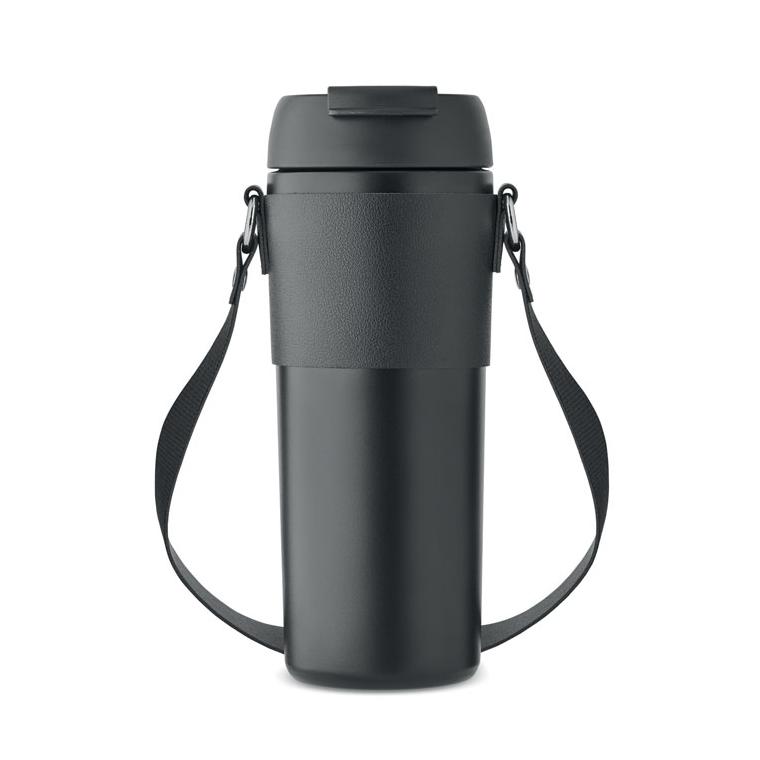 Pahar cu perete dublu 700 ml AIRA Negru