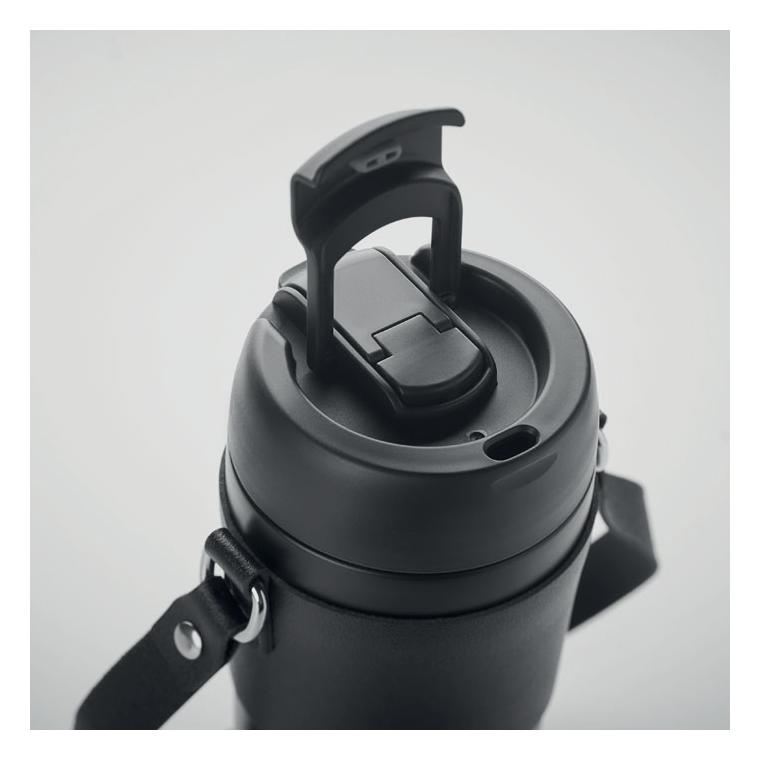 Pahar cu perete dublu 700 ml AIRA Negru