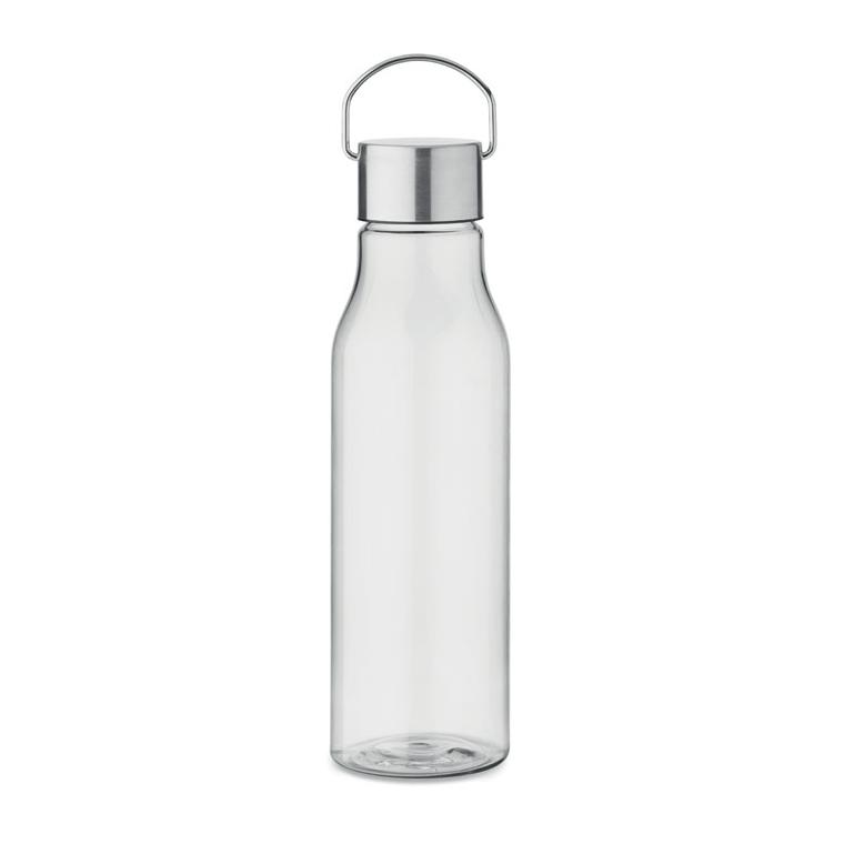 Sticlă RPET cu capac PP 600 ml VERNAL Transparent