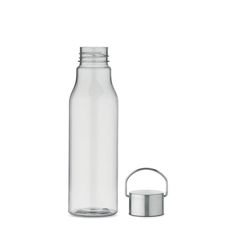 Sticlă RPET cu capac PP 600 ml VERNAL Transparent