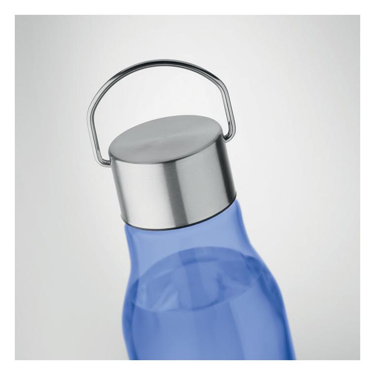 Sticlă RPET cu capac PP 600 ml VERNAL Albastru regal