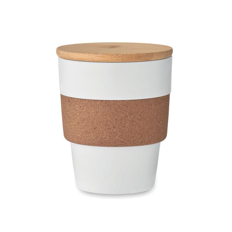 Pahar din PP reciclat 300 ml GALAO Alb