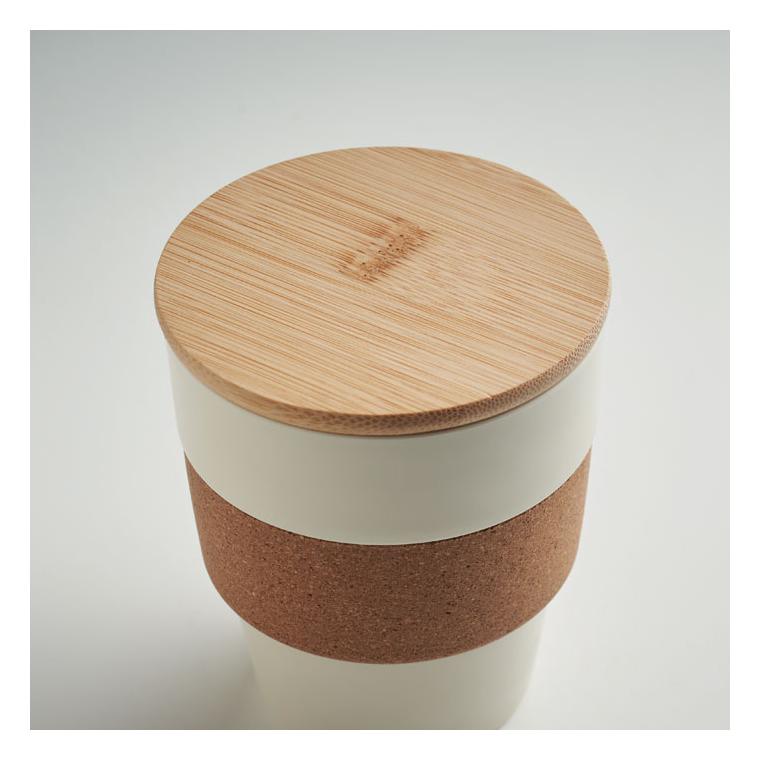 Pahar din PP reciclat 300 ml GALAO Bej