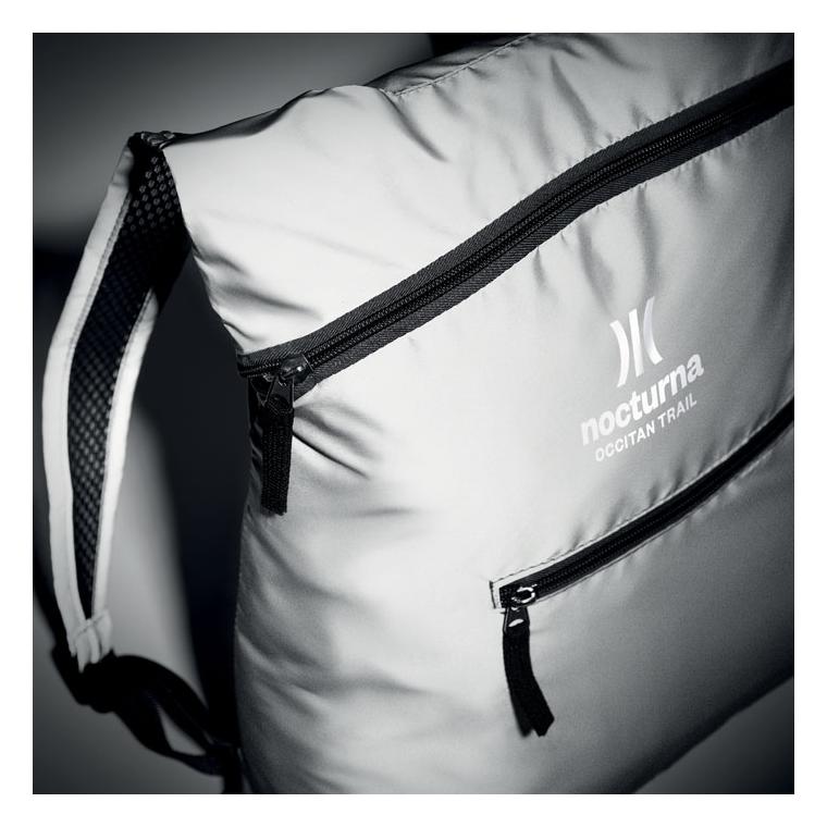 Geantă de sport reflectorizantă DESTELLO Argintiu mat