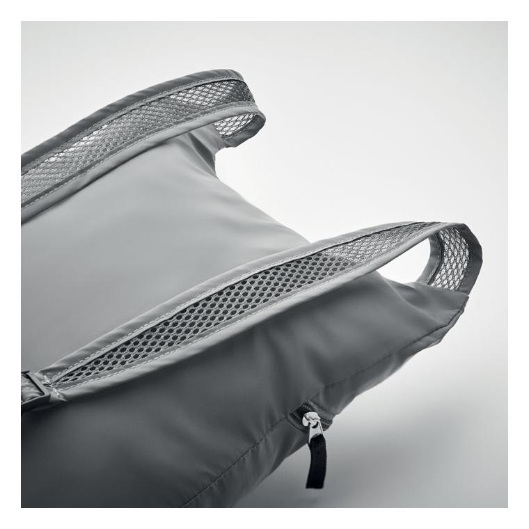 Geantă de sport reflectorizantă DESTELLO Argintiu mat