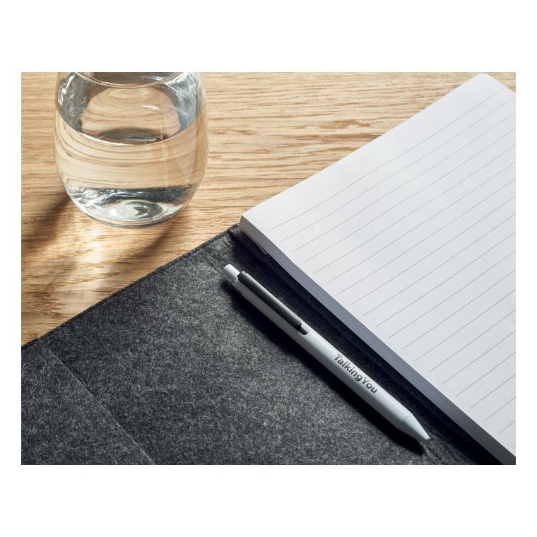 Mapă  A4 din RPET FELTNOTE Gri închis