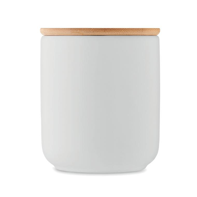 Lumânare din ceară vegetală 200 gr VEIKA Alb