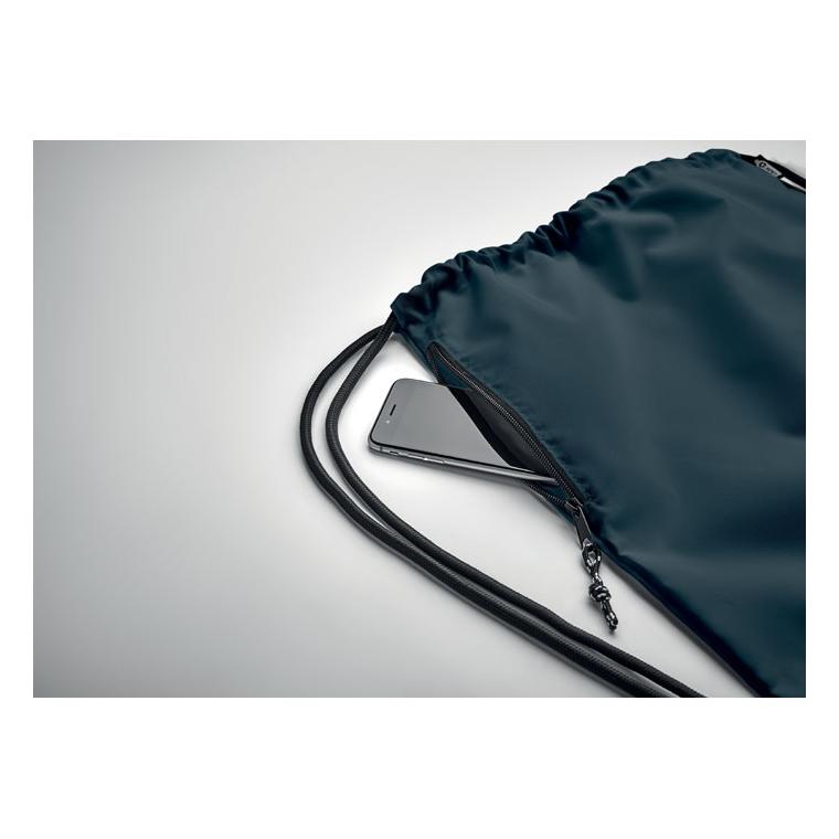 Rucsac cu șnur 300D RPET NIGHT Navy 