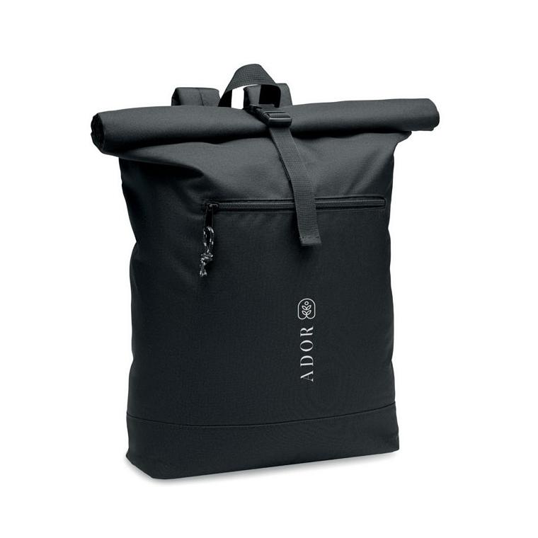 Rucsac rolltop 600D RPET NAPA Negru