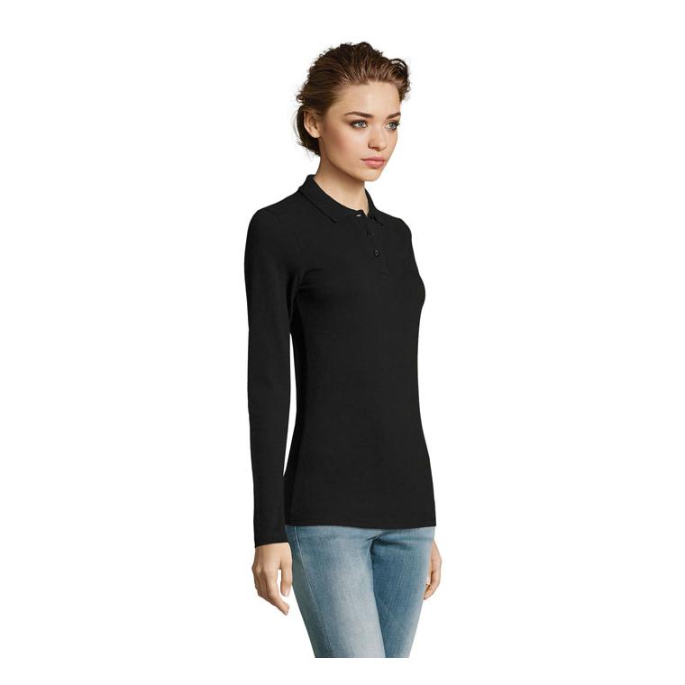 Tricou polo pentru femei SOL'S PERFECT LSL 180 Negru S