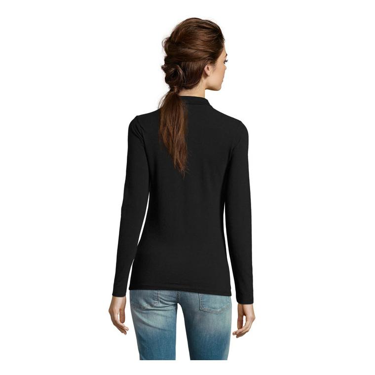 Tricou polo pentru femei SOL'S PERFECT LSL 180 Negru S