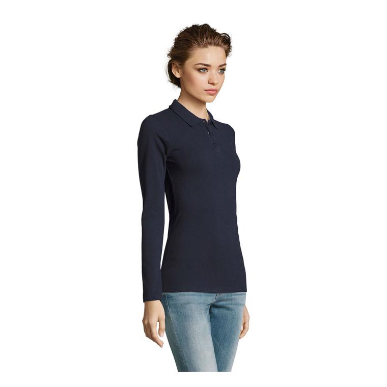 Tricou polo pentru femei SOL'S PERFECT LSL 180 French Navy L