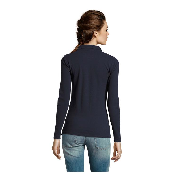 Tricou polo pentru femei SOL'S PERFECT LSL 180 French Navy L