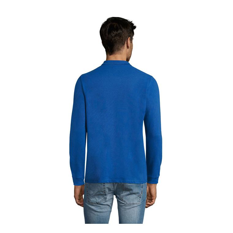 Tricou polo pentru bărbați SOL'S PERFECT LSL 180 Royal Blue L