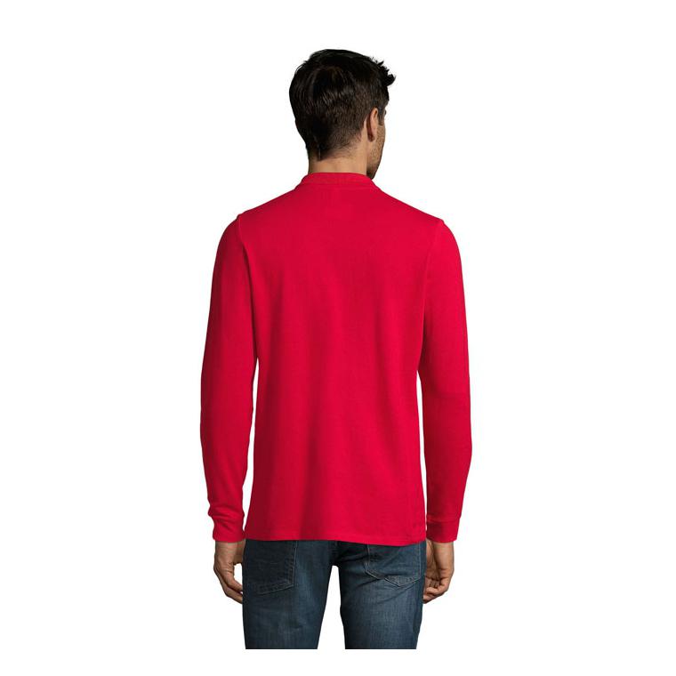 Tricou polo pentru bărbați SOL'S PERFECT LSL 180 Red M