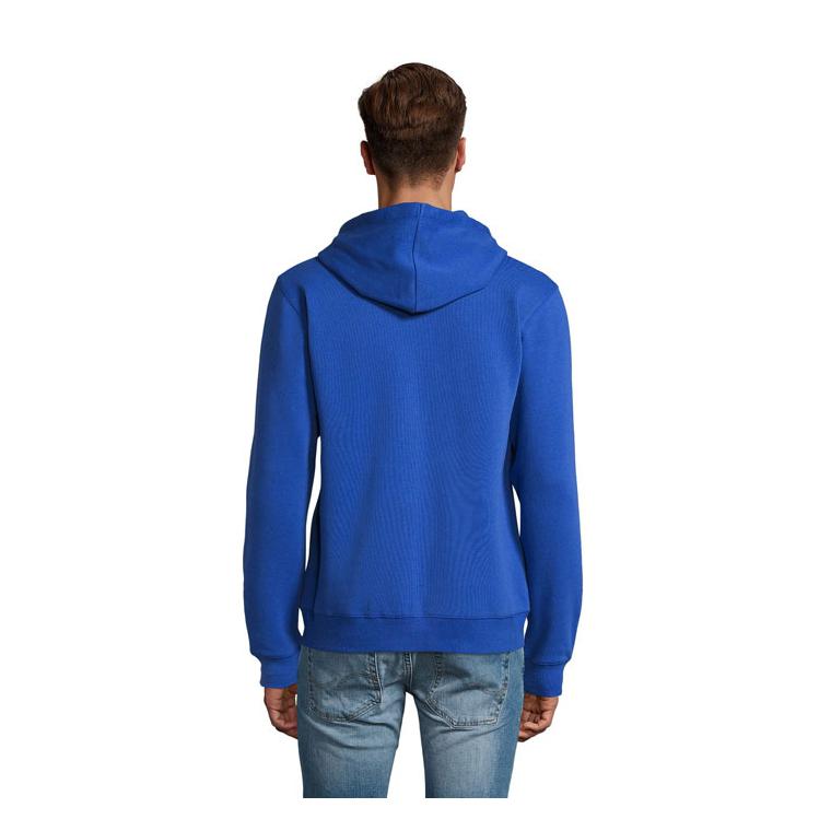 Hanorac cu glugă și fermoar pentru bărbați SOL'S SPIKE 280gr Royal Blue 3XL