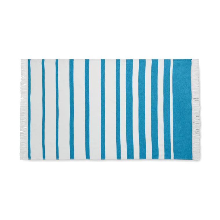 Prosop hammam SEAQUAL® 100 x 170 cm WAVE Turquoise