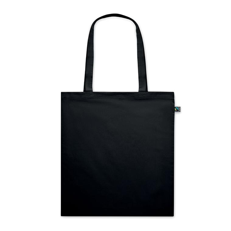 Sacoșă Fairtrade140 gr/m² OSOLE COLOUR Negru