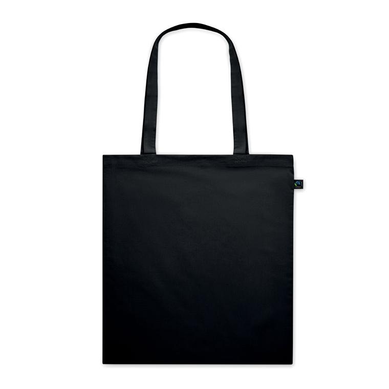 Sacoșă Fairtrade140 gr/m² OSOLE COLOUR Negru