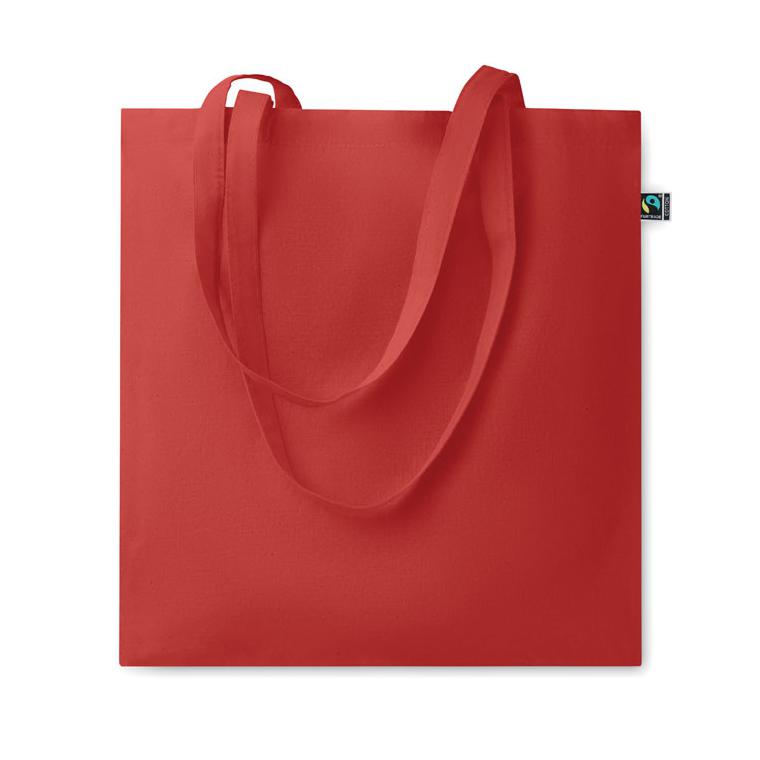 Sacoșă Fairtrade140 gr/m² OSOLE COLOUR Roșu